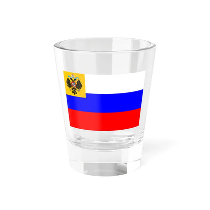 Flag of Russian Empire for private use 1914-1917 2 (Estonia) Shot Glass 1.5oz 1.5oz - Go Mug Yourself
