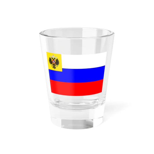 Flag of Russian Empire for private use 1914-1917 3 (Estonia) Shot Glass 1.5oz 1.5oz - Go Mug Yourself