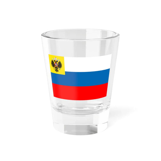 Flag of Russian Empire for private use 1914-1917 4 (Estonia) Shot Glass 1.5oz 1.5oz - Go Mug Yourself