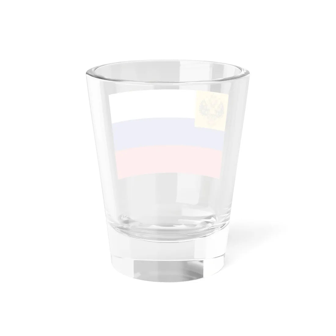 Flag of Russian Empire for private use 1914-1917 uncolored (Estonia) Shot Glass 1.5oz - Go Mug Yourself