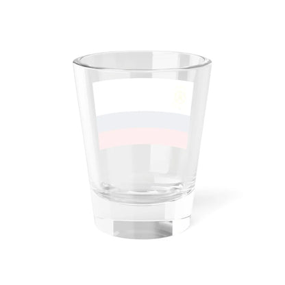 Flag of Russian Socialist Republic (Russia) Shot Glass 1.5oz - Go Mug Yourself