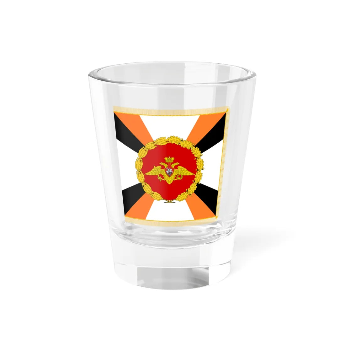Flag of Russias Chief of Staff (Russia) Shot Glass 1.5oz 1.5oz - Go Mug Yourself