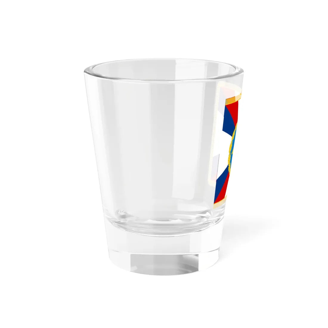 Flag of Russias Commander-in-Chief of the Airborne Troops (Russia) Shot Glass 1.5oz - Go Mug Yourself