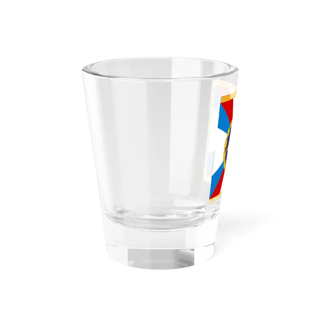 Flag of Russias Commander of the Space Forces (Russia) Shot Glass 1.5oz - Go Mug Yourself