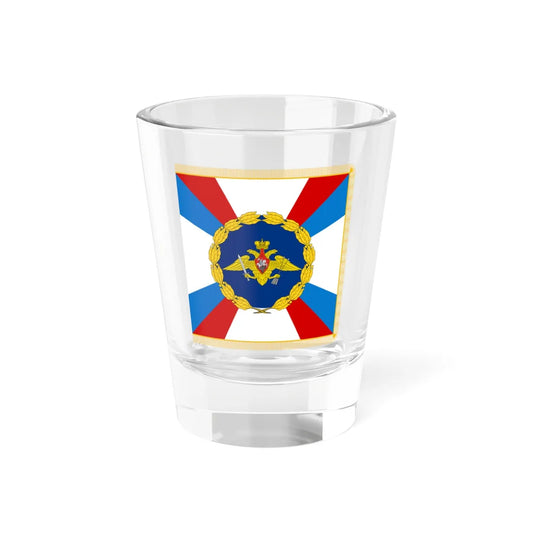 Flag of Russias Commander of the Strategic Missile Forces (Russia) Shot Glass 1.5oz 1.5oz - Go Mug Yourself