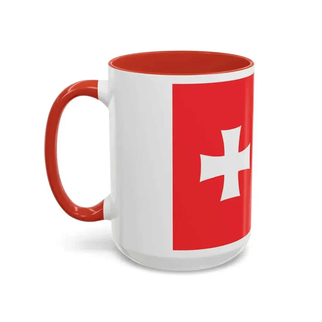 Flag of Rustavi Georgia - Accent Coffee Mug - Go Mug Yourself