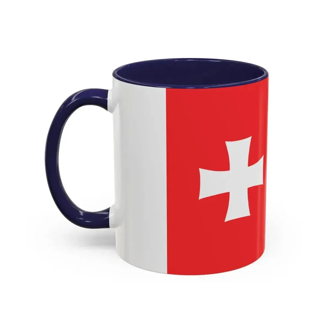 Flag of Rustavi Georgia - Accent Coffee Mug - Go Mug Yourself