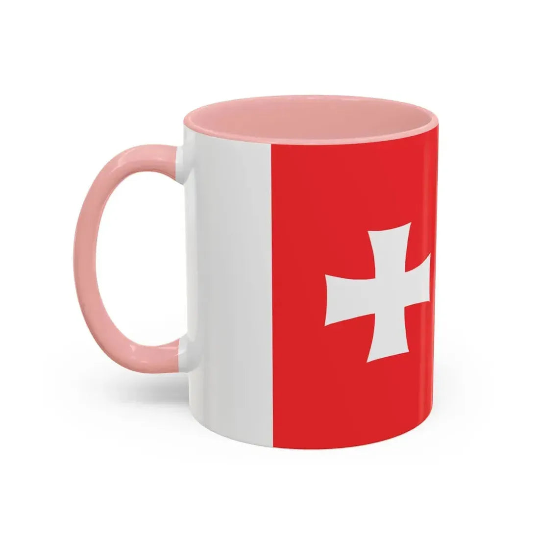 Flag of Rustavi Georgia - Accent Coffee Mug - Go Mug Yourself