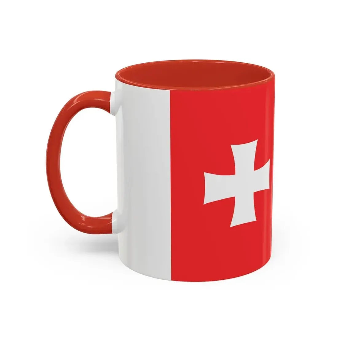 Flag of Rustavi Georgia - Accent Coffee Mug - Go Mug Yourself