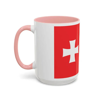 Flag of Rustavi Georgia - Accent Coffee Mug - Go Mug Yourself