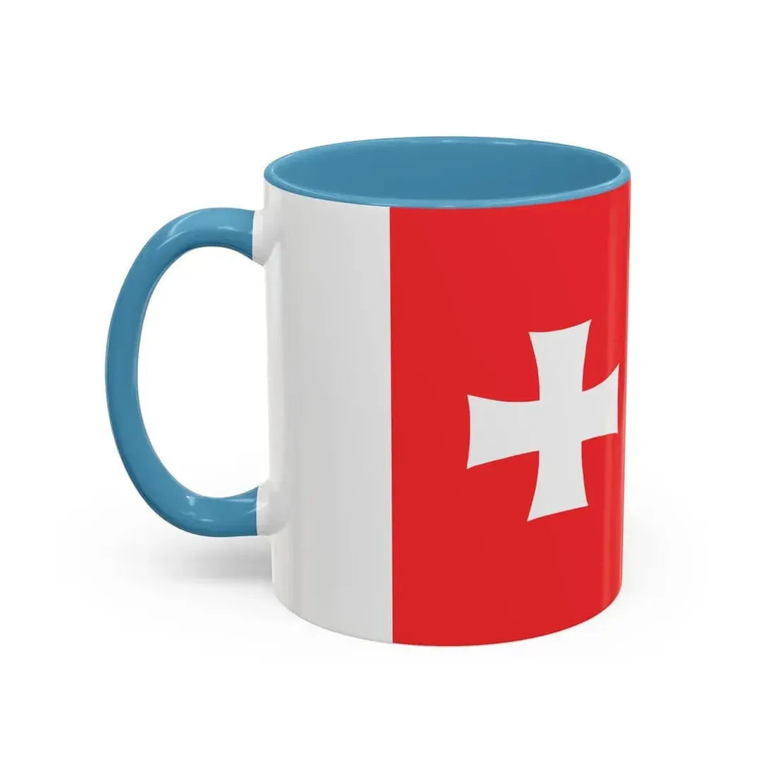 Flag of Rustavi Georgia - Accent Coffee Mug - Go Mug Yourself