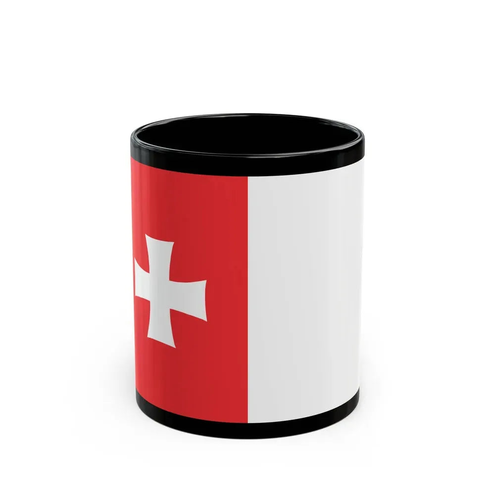 Flag of Rustavi Georgia - Black Coffee Mug 11oz - Go Mug Yourself