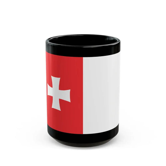 Flag of Rustavi Georgia - Black Coffee Mug 15oz - Go Mug Yourself