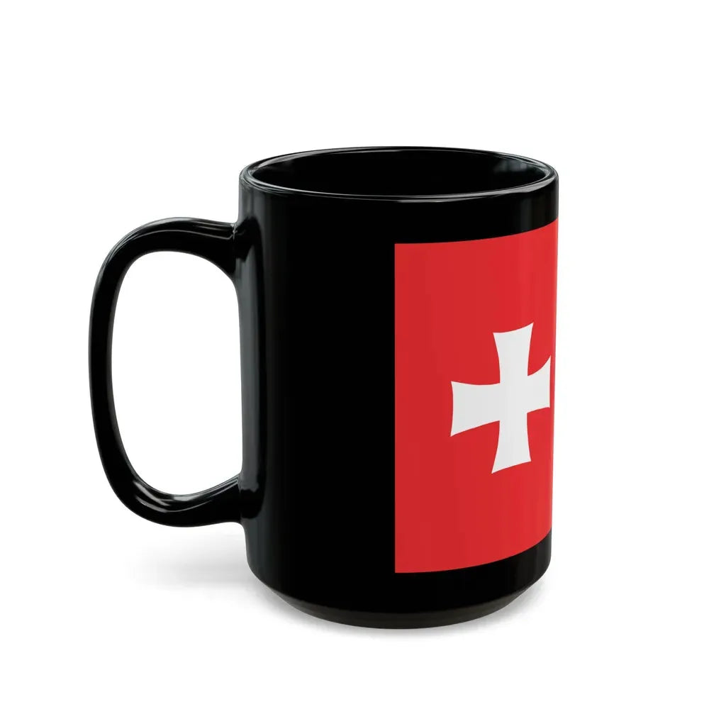 Flag of Rustavi Georgia - Black Coffee Mug - Go Mug Yourself