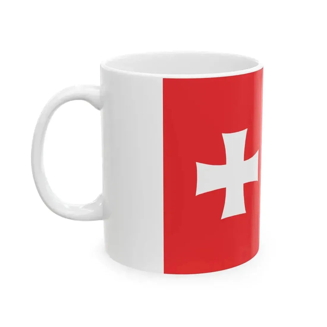 Flag of Rustavi Georgia - White Coffee Mug - Go Mug Yourself
