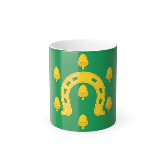 Flag of Rutland County UK - Color Changing Coffee Mug 11oz - Go Mug Yourself