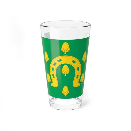Flag of Rutland County UK - Pint Glass 16oz 16oz - Go Mug Yourself