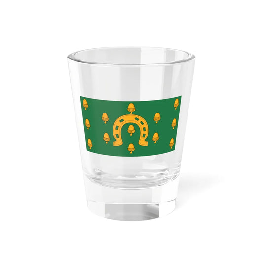 Flag of Rutland older colours (England) Shot Glass 1.5oz 1.5oz - Go Mug Yourself