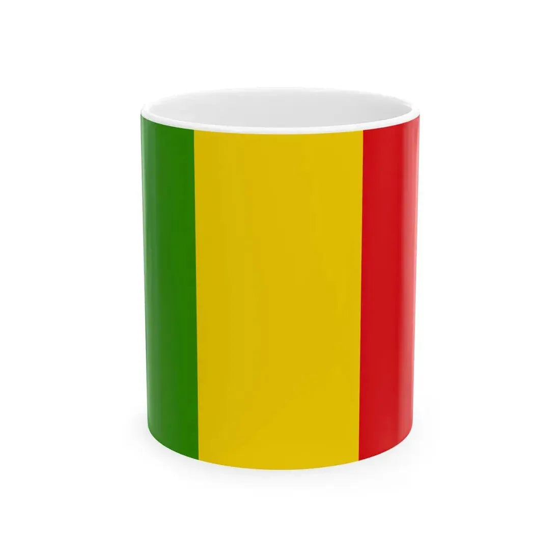 Flag of Rwanda 1961-1962 (Rwanda) White Coffee Mug 11oz - Go Mug Yourself