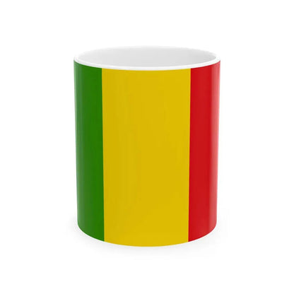 Flag of Rwanda 1961-1962 (Rwanda) White Coffee Mug 11oz - Go Mug Yourself