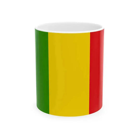 Flag of Rwanda 1961-1962 (Rwanda) White Coffee Mug 11oz - Go Mug Yourself