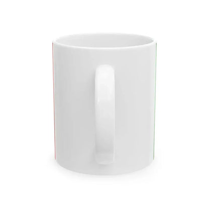 Flag of Rwanda 1961-1962 (Rwanda) White Coffee Mug - Go Mug Yourself