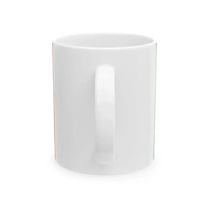 Flag of Rwanda 1961-1962 (Rwanda) White Coffee Mug - Go Mug Yourself