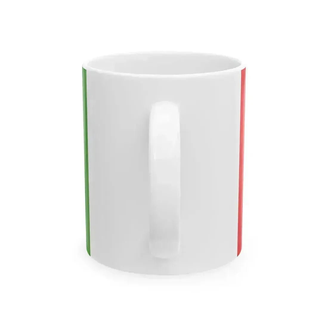 Flag of Rwanda 1961-2001 (Rwanda) White Coffee Mug - Go Mug Yourself