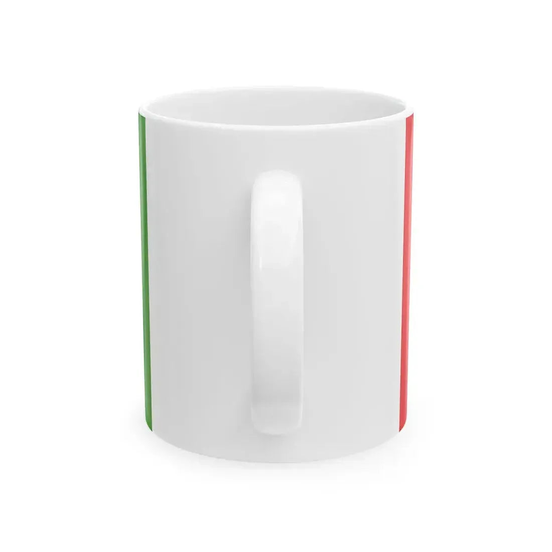 Flag of Rwanda 1961-2001 (Rwanda) White Coffee Mug - Go Mug Yourself