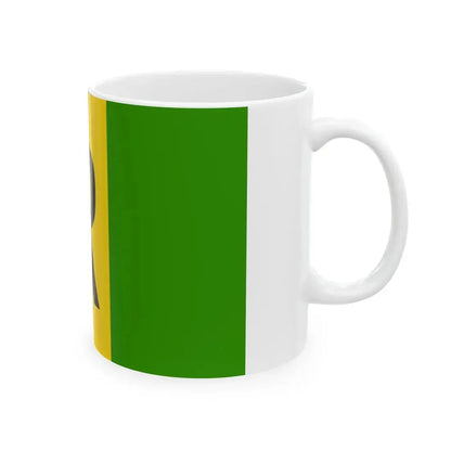 Flag of Rwanda 1961-2001 (Rwanda) White Coffee Mug - Go Mug Yourself