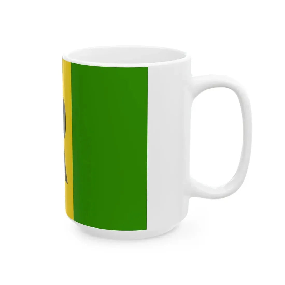 Flag of Rwanda 1961-2001 (Rwanda) White Coffee Mug - Go Mug Yourself