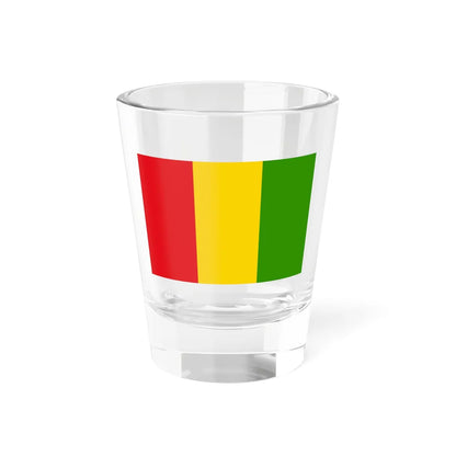 Flag of Rwanda January  September 1961 (Rwanda) Shot Glass 1.5oz 1.5oz - Go Mug Yourself