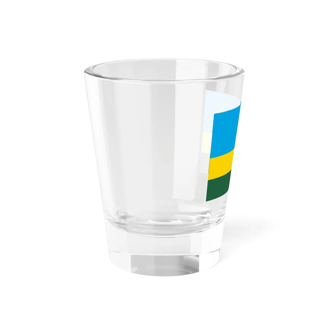 Flag of Rwanda (Rwanda) Shot Glass 1.5oz - Go Mug Yourself