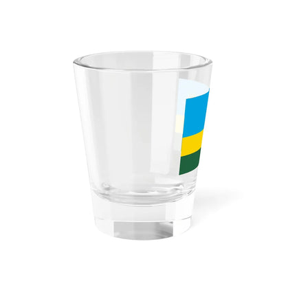 Flag of Rwanda (Rwanda) Shot Glass 1.5oz - Go Mug Yourself