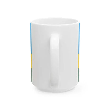 Flag of Rwanda (Rwanda) White Coffee Mug - Go Mug Yourself