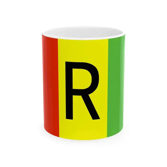 Flag of Rwanda WFB 2000 (Rwanda) White Coffee Mug 11oz - Go Mug Yourself