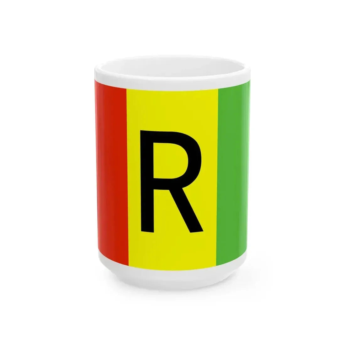 Flag of Rwanda WFB 2000 (Rwanda) White Coffee Mug 15oz - Go Mug Yourself