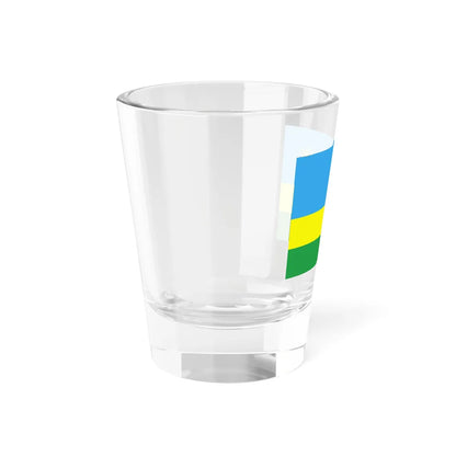 Flag of Rwanda WFB 2004 (Rwanda) Shot Glass 1.5oz - Go Mug Yourself
