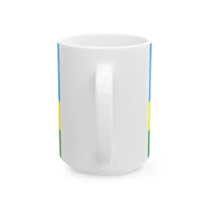 Flag of Rwanda WFB 2004 (Rwanda) White Coffee Mug - Go Mug Yourself