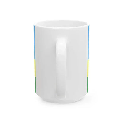 Flag of Rwanda WFB 2004 (Rwanda) White Coffee Mug - Go Mug Yourself