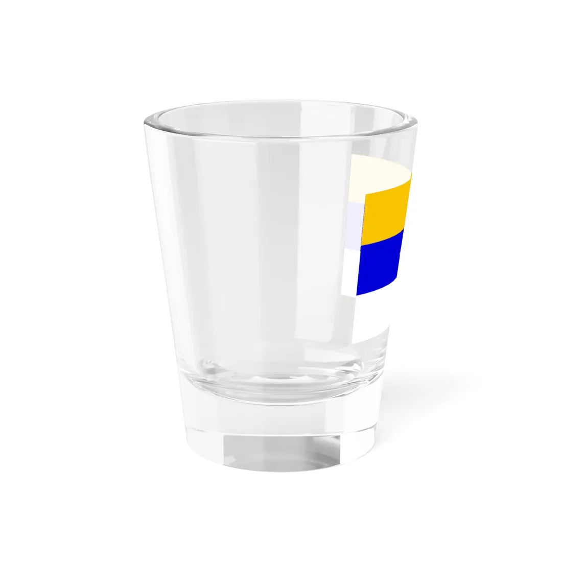 Flag of Ryajsky rayon Ryazan oblast (Russia) Shot Glass 1.5oz - Go Mug Yourself