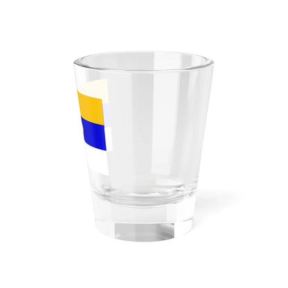 Flag of Ryajsky rayon Ryazan oblast (Russia) Shot Glass 1.5oz - Go Mug Yourself