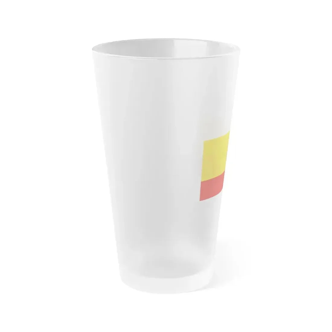 Flag of Ryazan Oblast Russia - Frosted Pint Glass 16oz - Go Mug Yourself