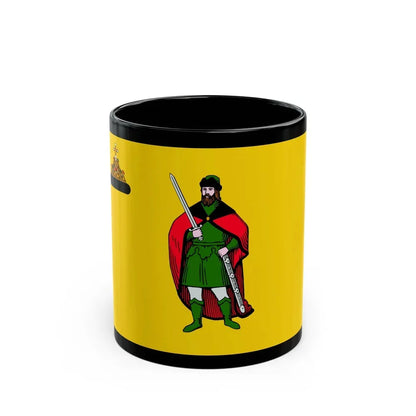 Flag of Ryazan Russia - Black Coffee Mug 11oz - Go Mug Yourself