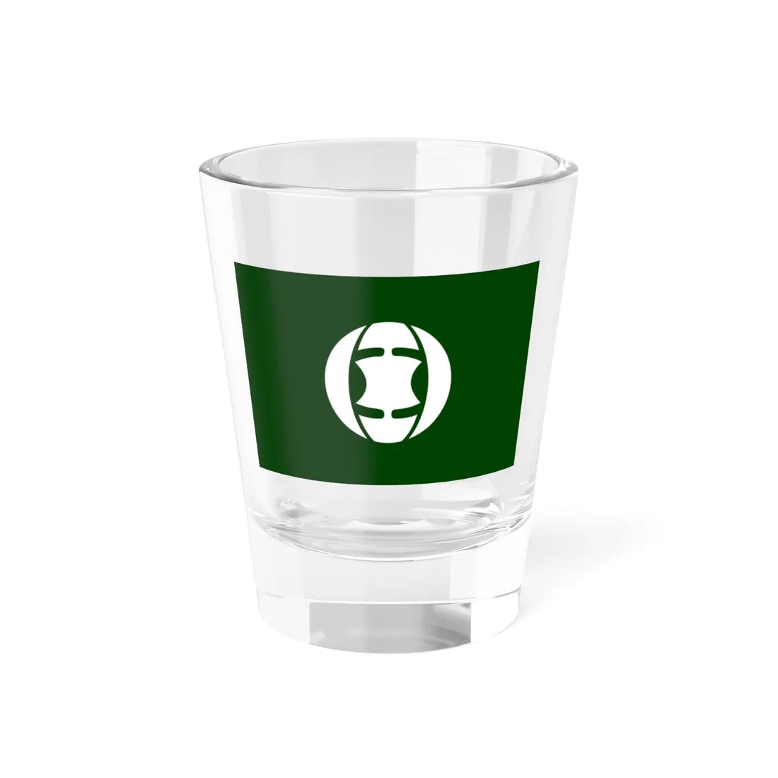 Flag of Ryuo Shiga (Japan) Shot Glass 1.5oz 1.5oz - Go Mug Yourself