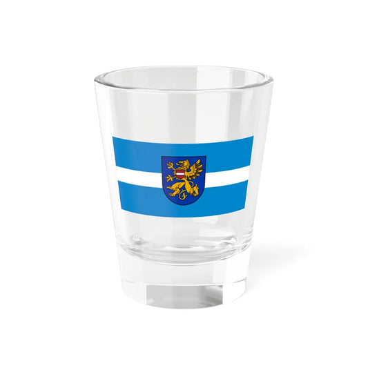 Flag of Rēzekne (Latvia) Shot Glass 1.5oz 1.5oz - Go Mug Yourself
