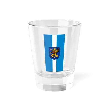 Flag of Rēzekne vertical (Latvia) Shot Glass 1.5oz 1.5oz - Go Mug Yourself