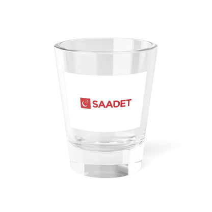 Flag of Saadet Partisi (Turkey) Shot Glass 1.5oz 1.5oz - Go Mug Yourself