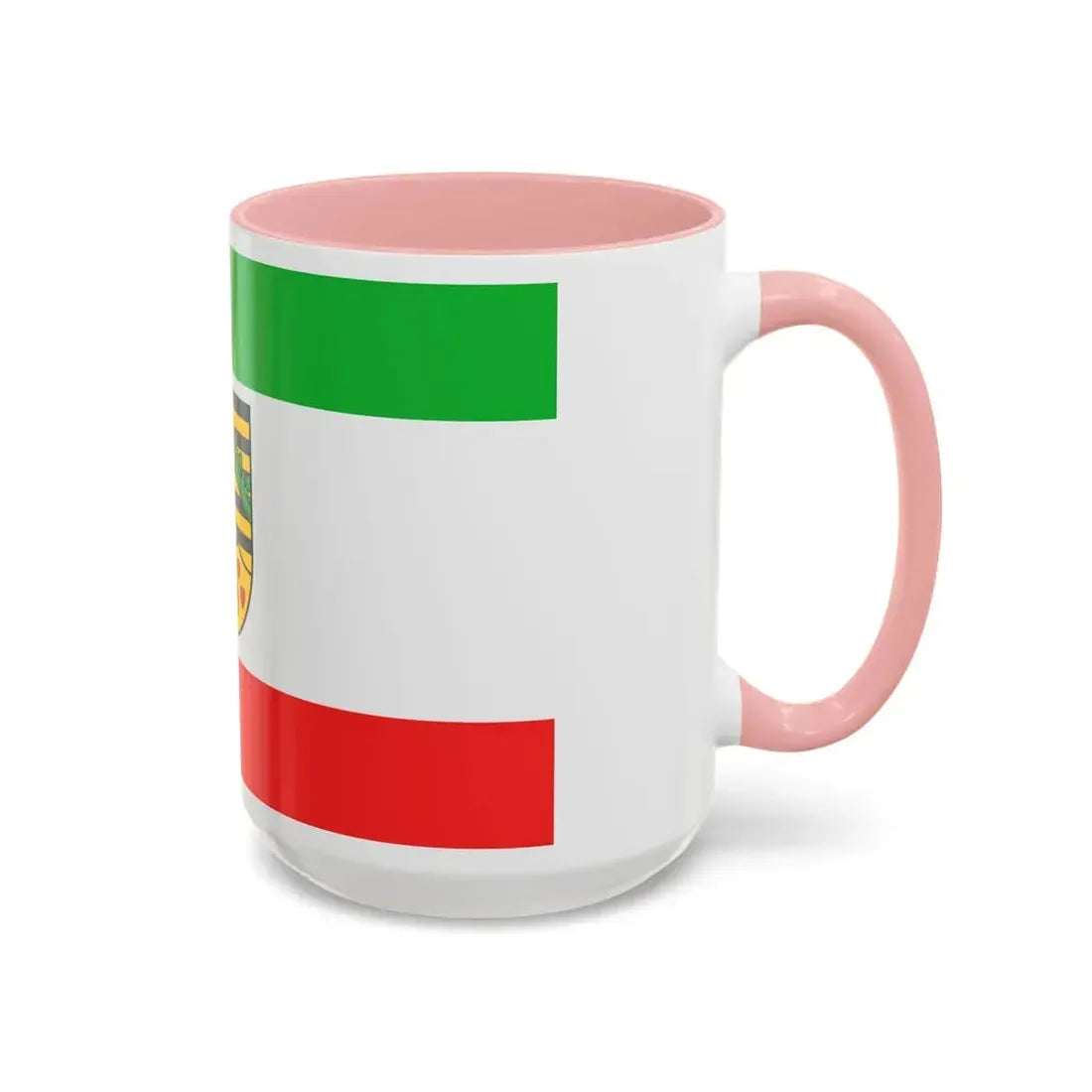 Flag of Saale Holzland Kreis Germany - Accent Coffee Mug - Go Mug Yourself