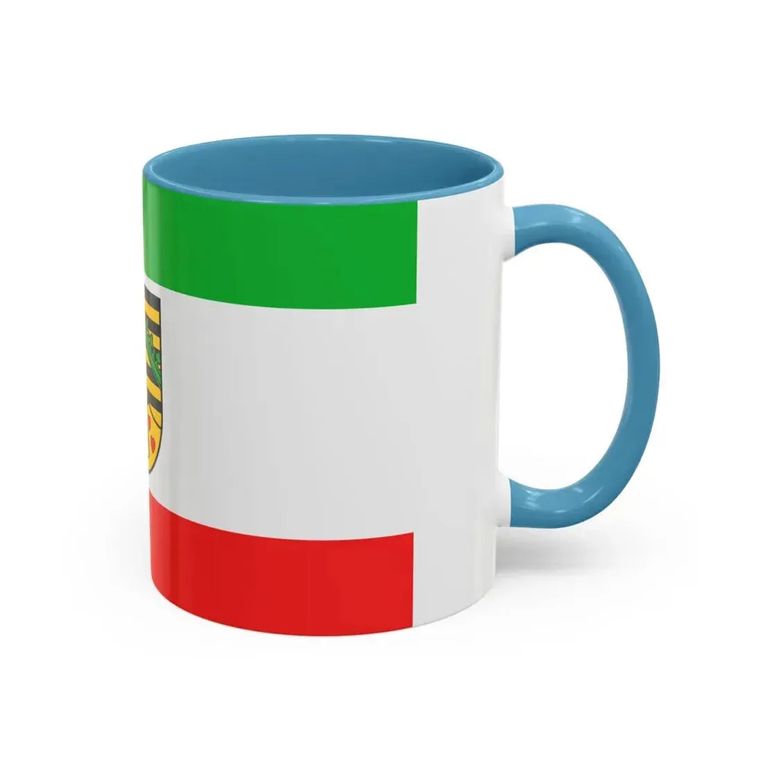 Flag of Saale Holzland Kreis Germany - Accent Coffee Mug - Go Mug Yourself
